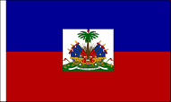 Haiti Table Flags